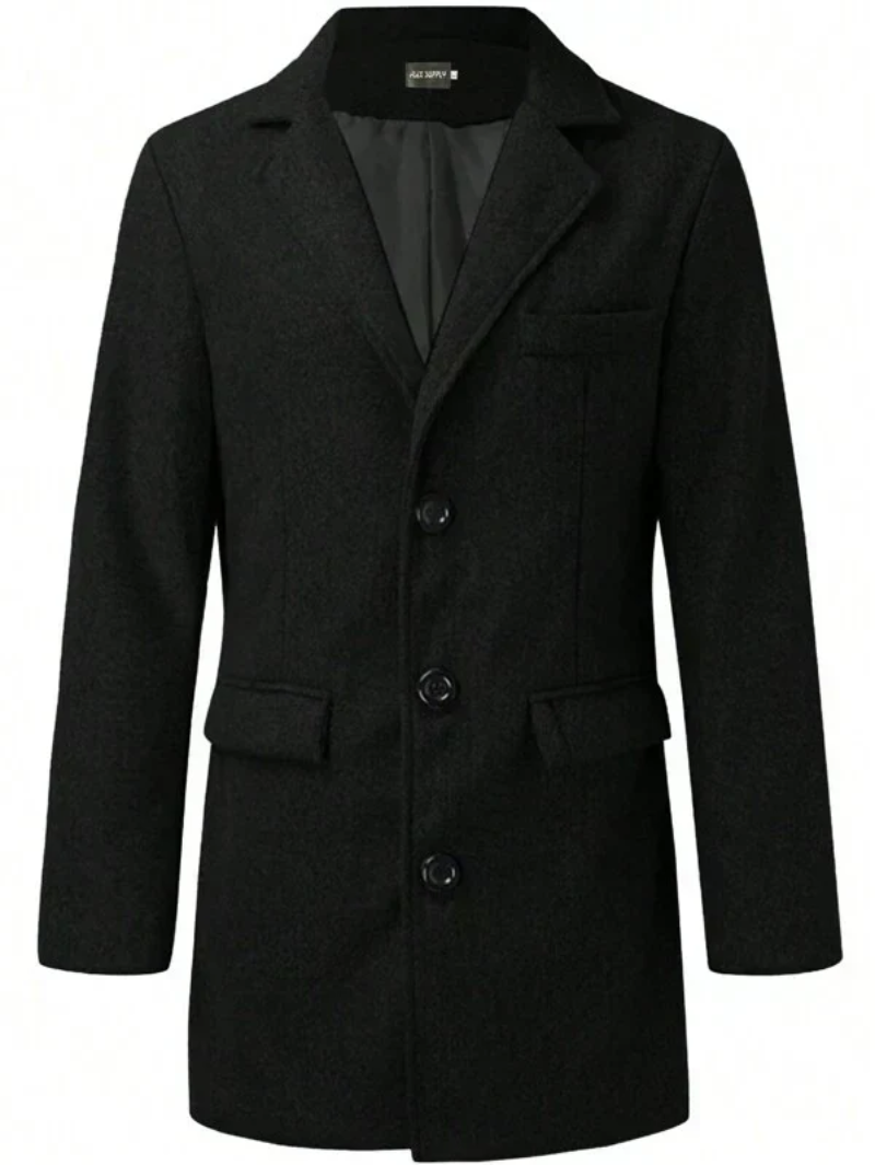 Ryan | Herren Winter Lange Jacke | Trenchcoat