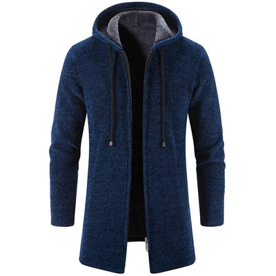 Herrenstrickjacke mit Kapuze - Siegfri