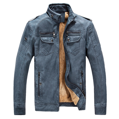 Luxuriöse klassische Fleece-Winterjacke - Wigand