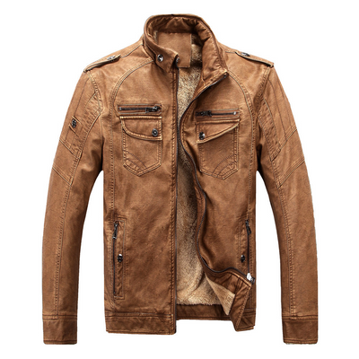 Luxuriöse klassische Fleece-Winterjacke - Wigand