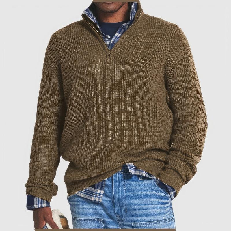 Hochwertiger warmer Wollpullover - Enrico