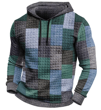 Brock | Herren Grau Hoodie | Kapuzenpullover