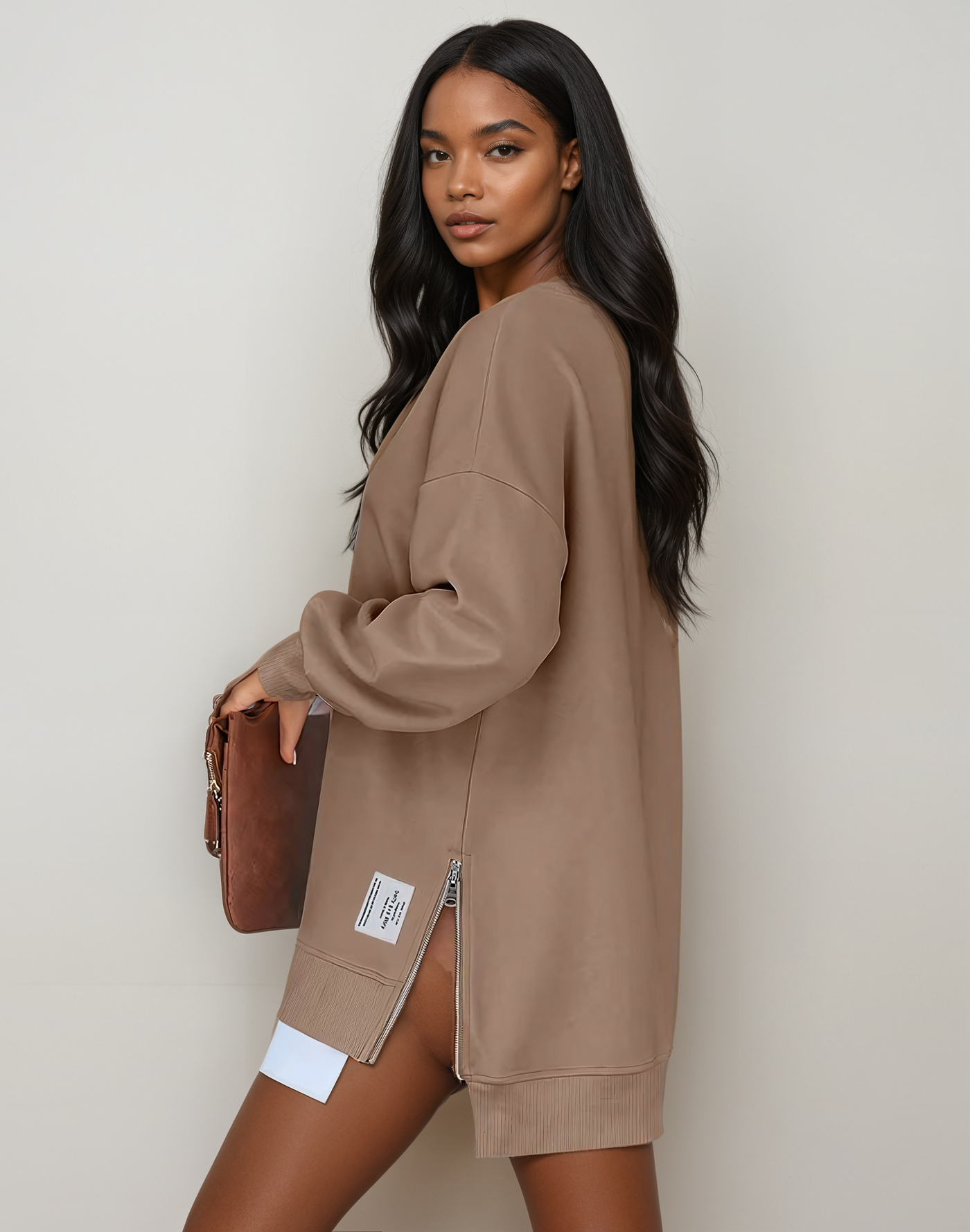 ASPEN SWEATSHIRT-KLEID