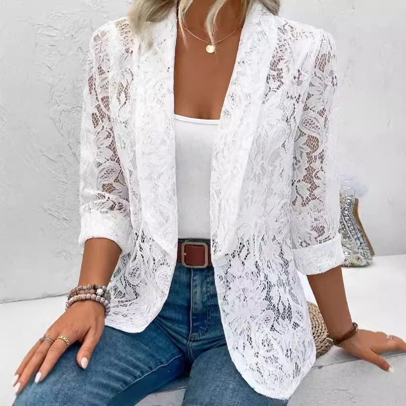 NOEMI ELEGANTER SPITZE BLAZER