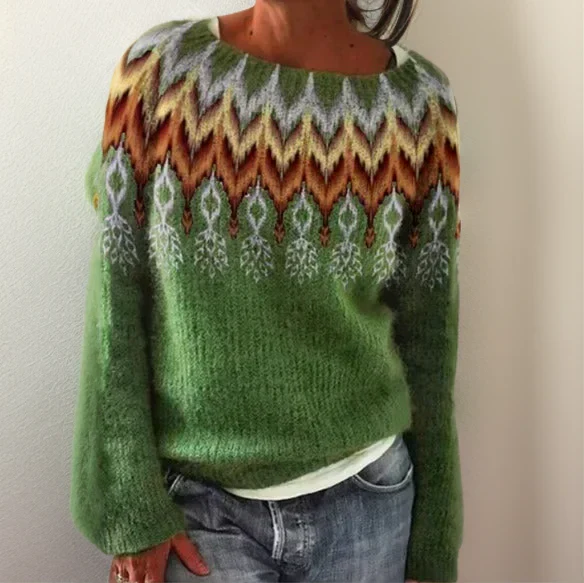 LISA™ | NORDISCHER PULLOVER AUS WEICHER UND WARMER WOLLE