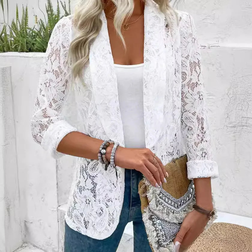 NOEMI ELEGANTER SPITZE BLAZER