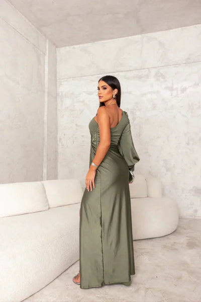 ARACELI™ | Premium-Satin-Kleid