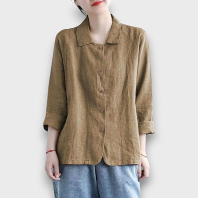 Silviane – Legere Jacke mit Knopfleiste