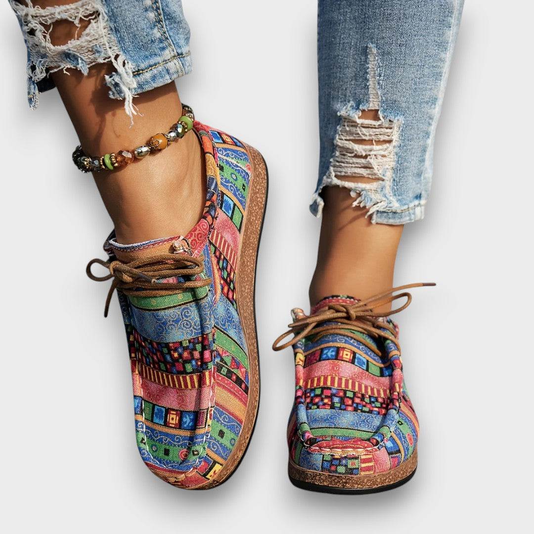 Fioren – Gemusterte Freizeitschuhe