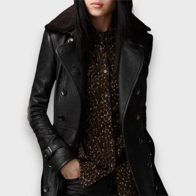 Levano – Doppelreihiger Mantel mit Kragen