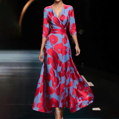Alissa | Italienische Kleid | Maxi