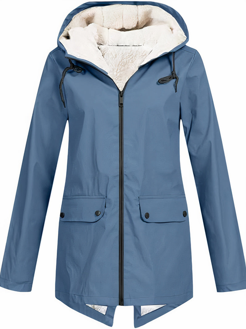 Jacke mit Kapuze und Reißverschluss - Anna