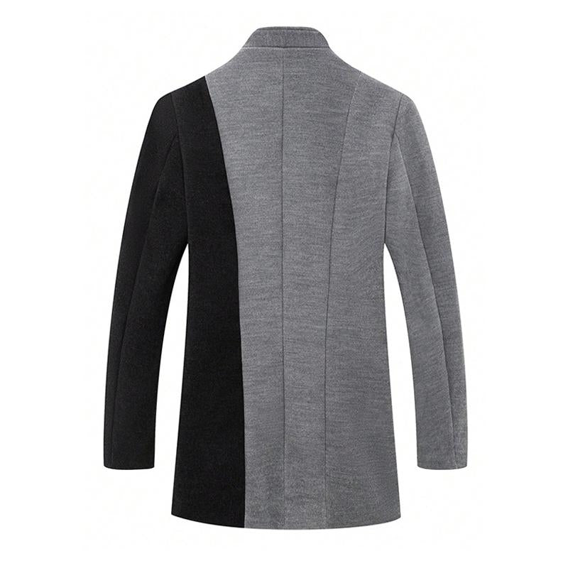 Lässiger mittellanger Mantel für Herren