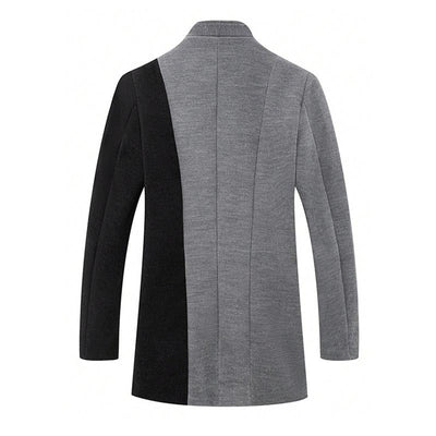 Lässiger mittellanger Mantel für Herren