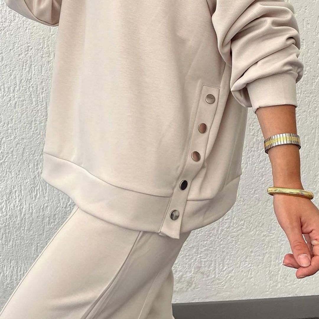 SOPHIA CASUAL-ANZUG MIT SEITENSCHLITZEN