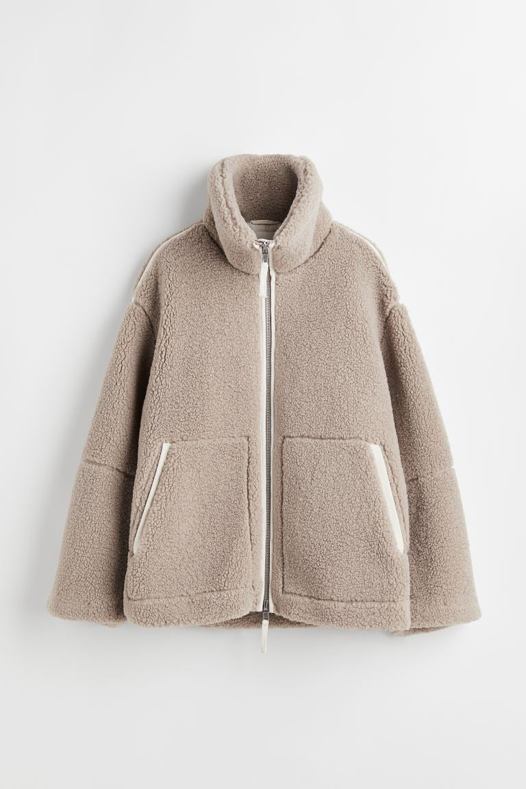 EMILIO™- ELEGANZ WARME TEDDY JACKE