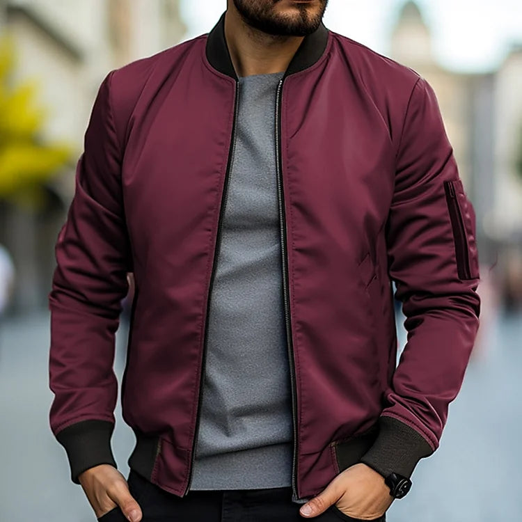 Klassische Bomberjacke für Männer - Hartwig