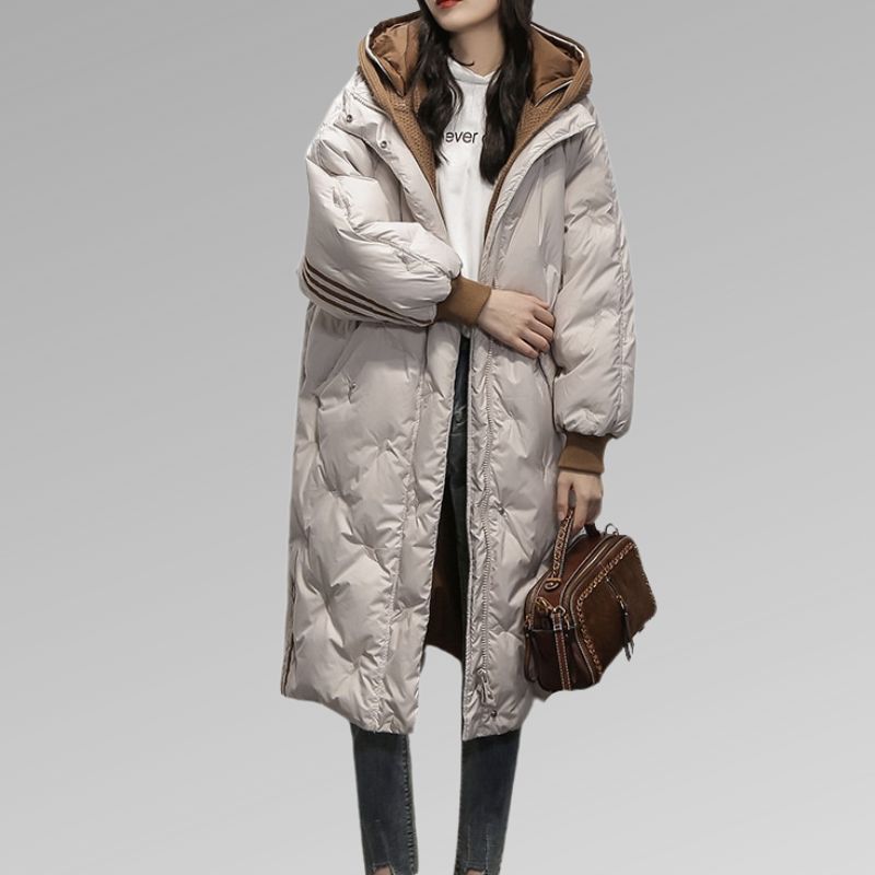 Klassische lange Winterjacke für Frauen - Natascha
