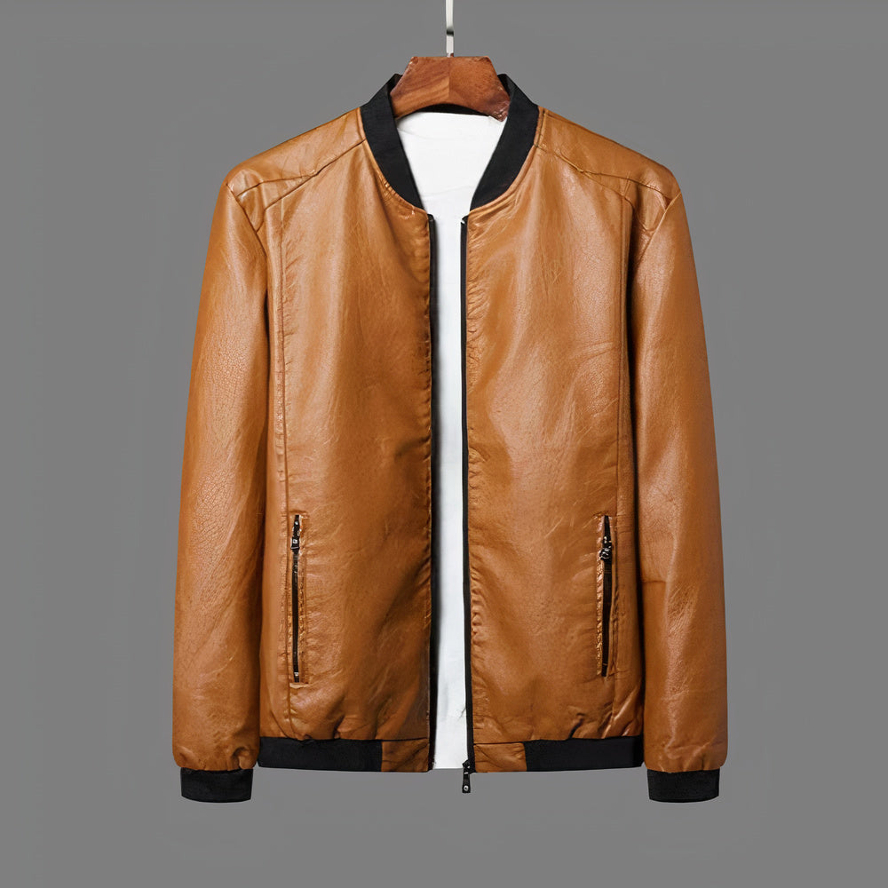 Klassische Lederjacke für Männer - Lyam