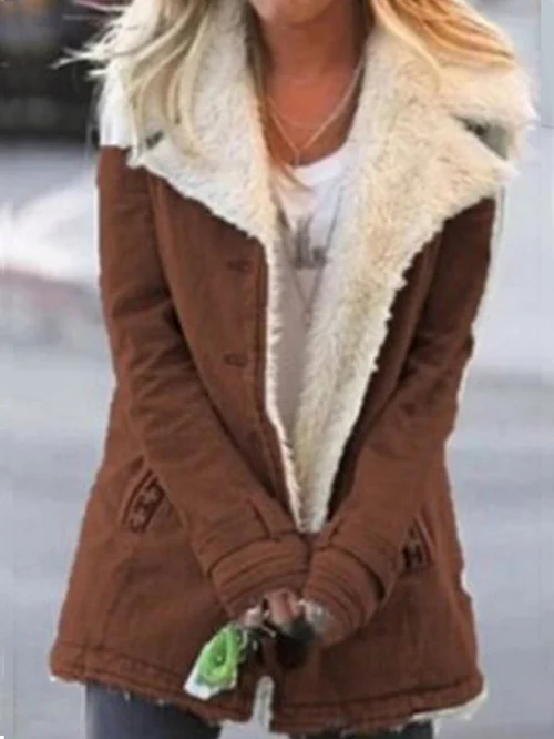 Klassische warme Winterjacke für Frauen - Helga