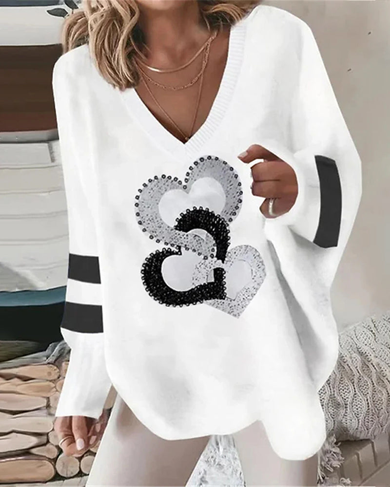Klassischer Damenpulli mit modischem Look - Alexandra