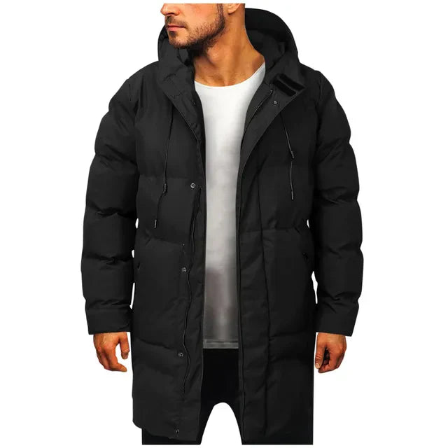 Klassischer wattierter Daunenparka für den Winter - York