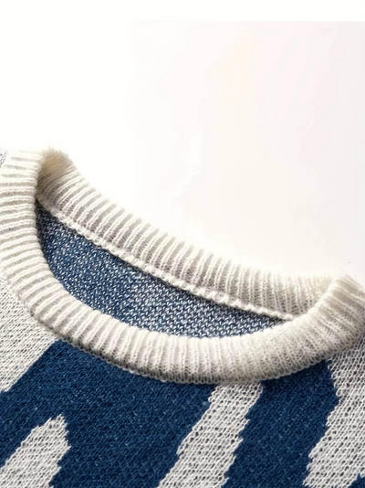 Hank | Herren Schwarzer Pullover | Oversized Sweater