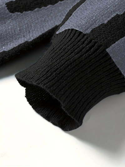 Hank | Herren Schwarzer Pullover | Oversized Sweater