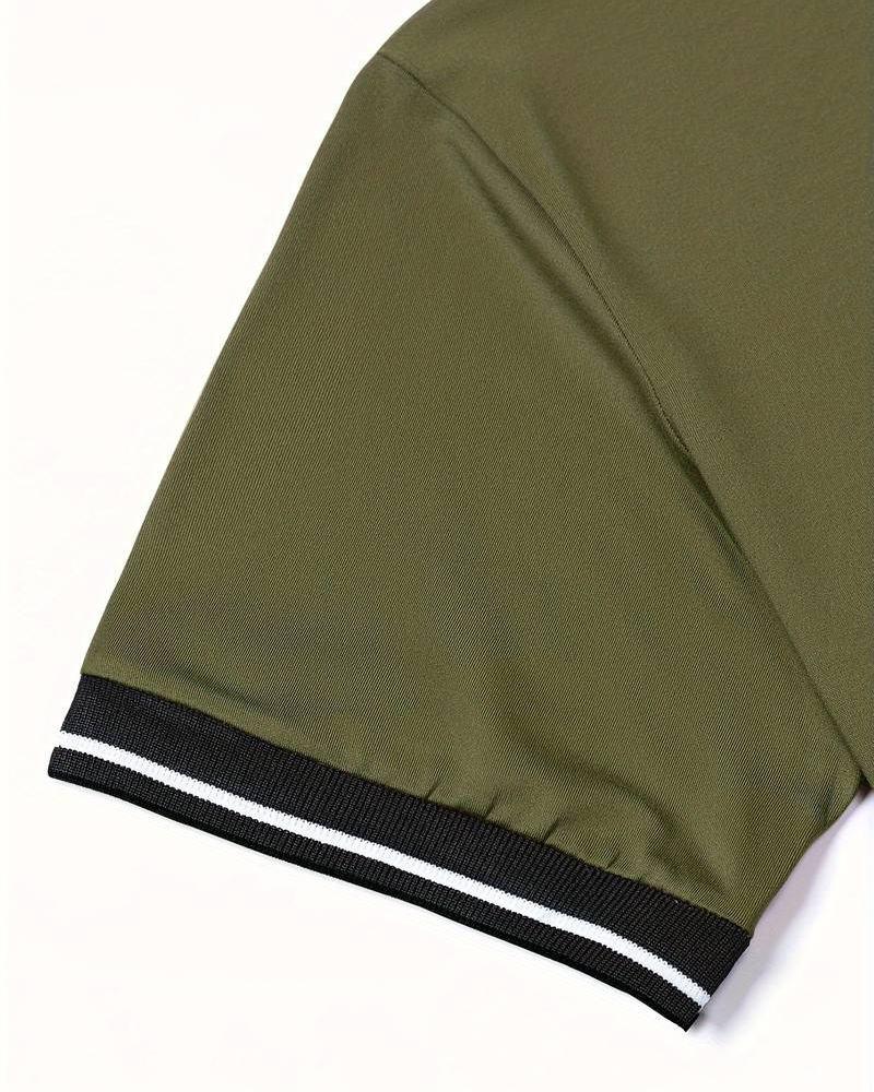 Ogie | Herren Kurzarm Poloshirt | Schwarz