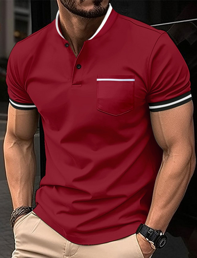 Miguel | Herren Kurzarm Poloshirt | Weiß