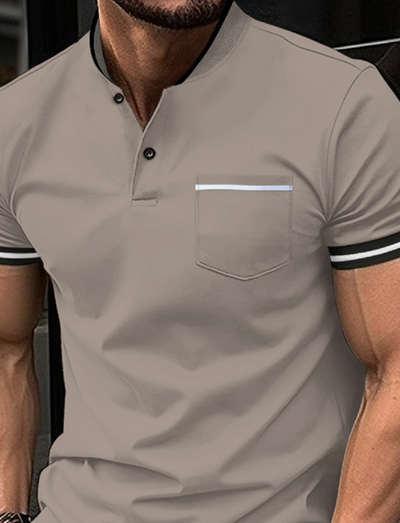 Miguel | Herren Kurzarm Poloshirt | Weiß