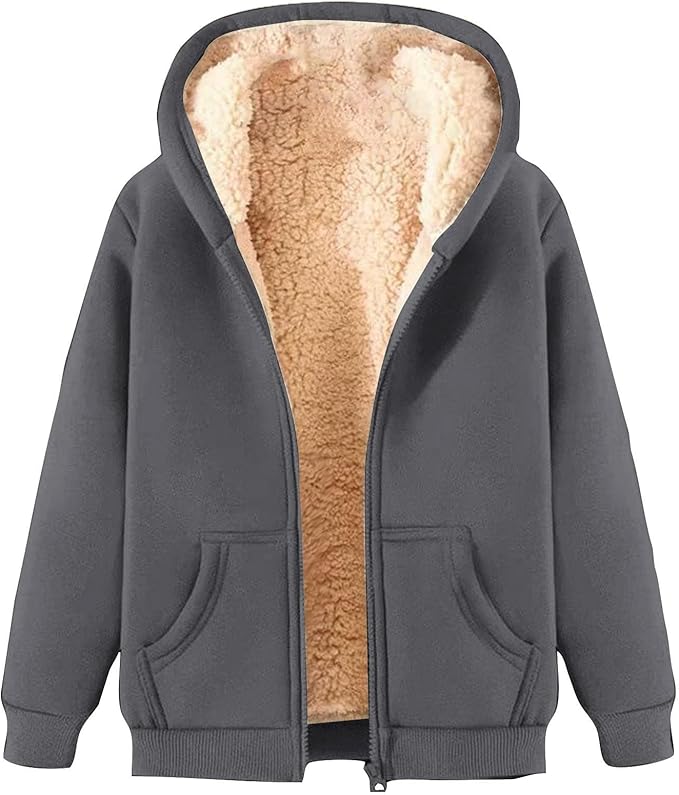 Kuscheliger Fleece-Kapuzenpullover für Frauen - Tamara
