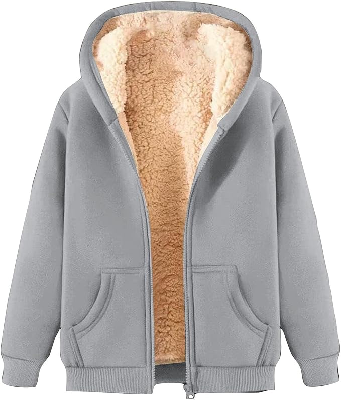 Kuscheliger Fleece-Kapuzenpullover für Frauen - Tamara