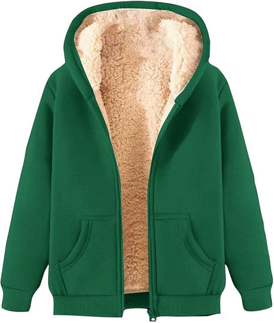 Kuscheliger Fleece-Kapuzenpullover für Frauen - Tamara