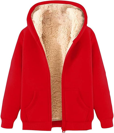 Kuscheliger Fleece-Kapuzenpullover für Frauen - Tamara