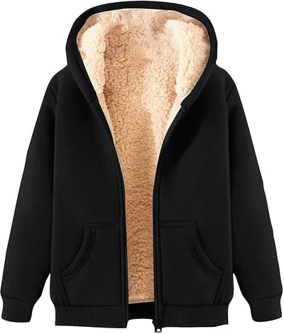 Kuscheliger Fleece-Kapuzenpullover für Frauen - Tamara
