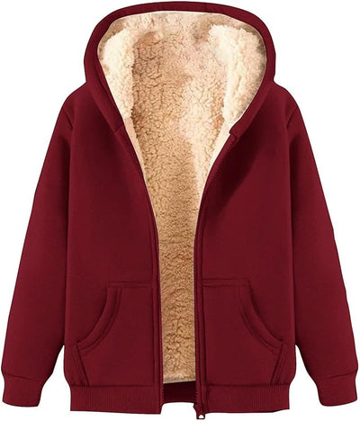 Kuscheliger Fleece-Kapuzenpullover für Frauen - Tamara