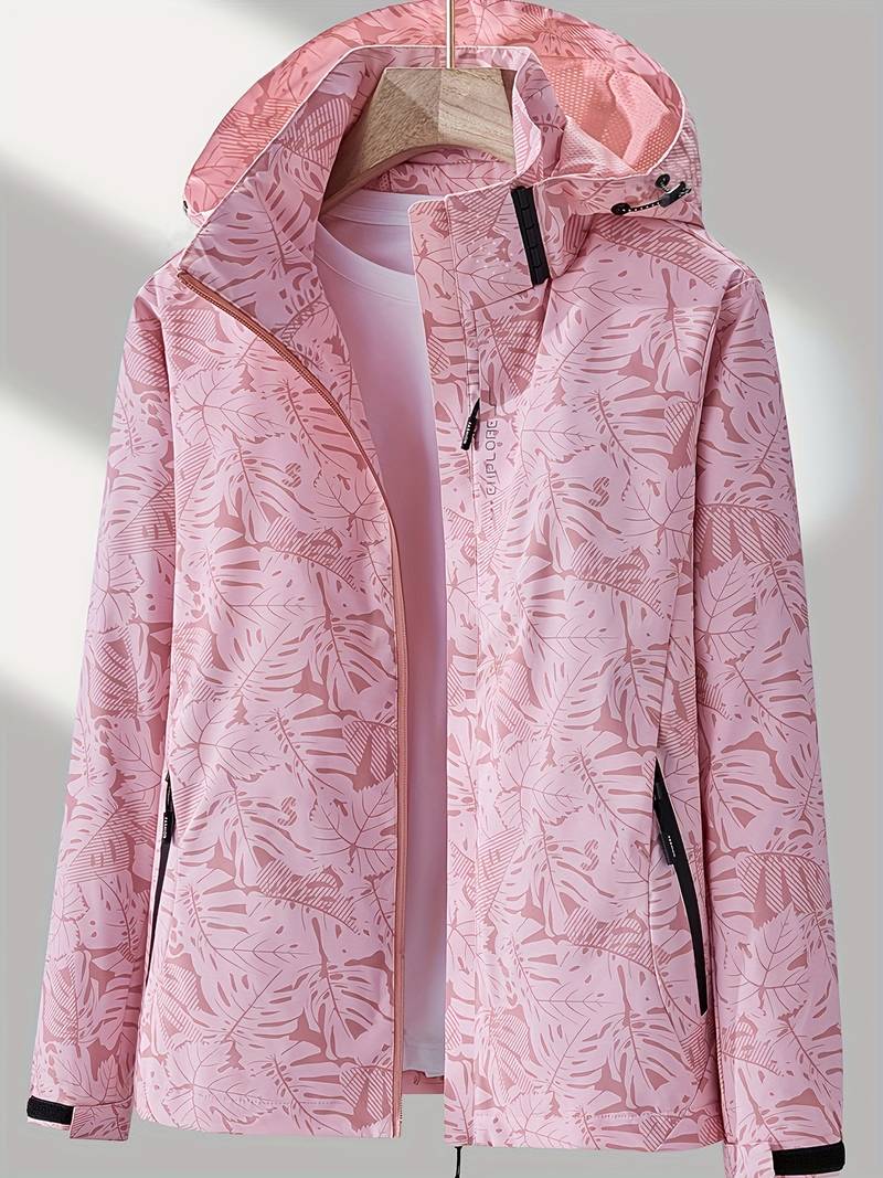 Lässige Jacke mit Kapuze - Jasmina
