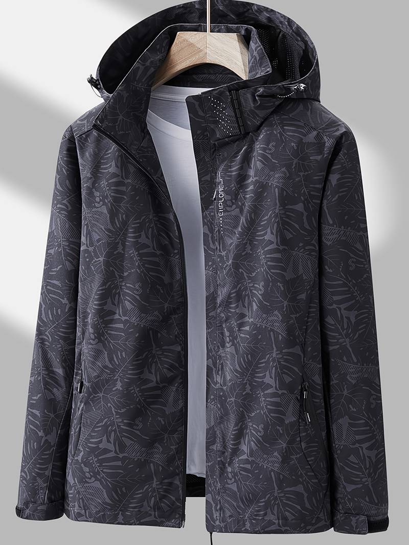 Lässige Jacke mit Kapuze - Jasmina