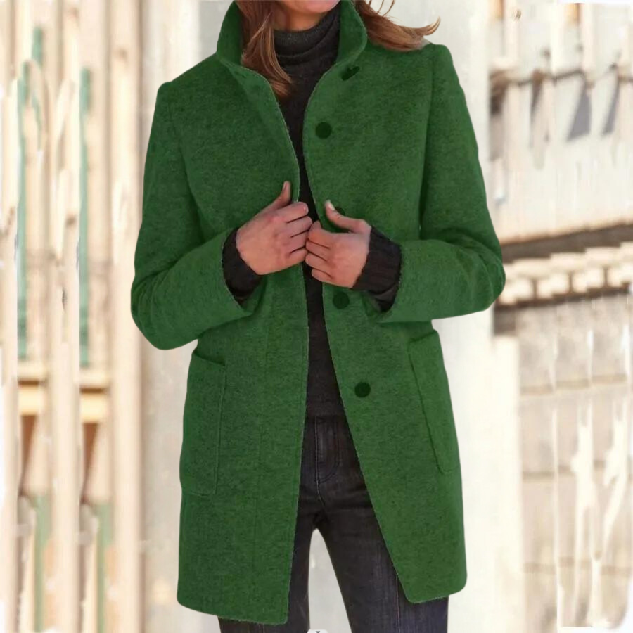 Lässiger eleganter Wintermantel für Frauen - Birgit