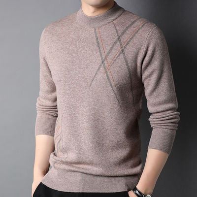 Lässiger Herrenstrickpullover - August