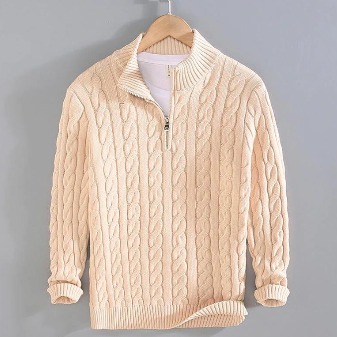 Lässiger Strickpulli für Männer - Aiden