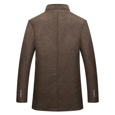 Jeremy | Herren Lang Trenchcoat | Warme Jacke