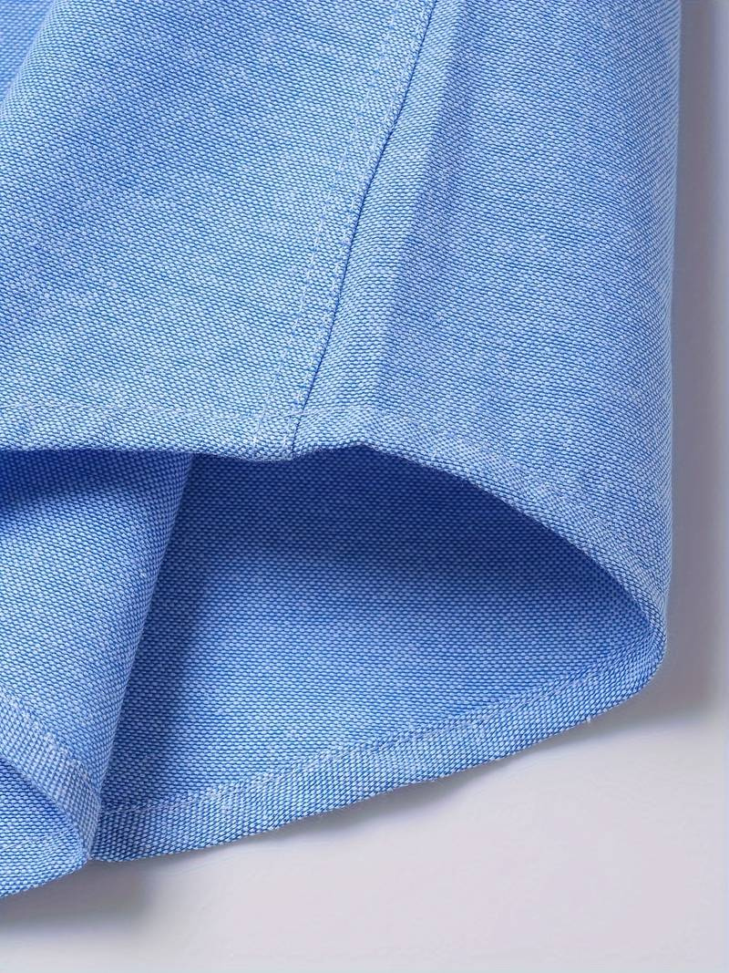 Nello | Herren Langarm Hemd | Stehkragen