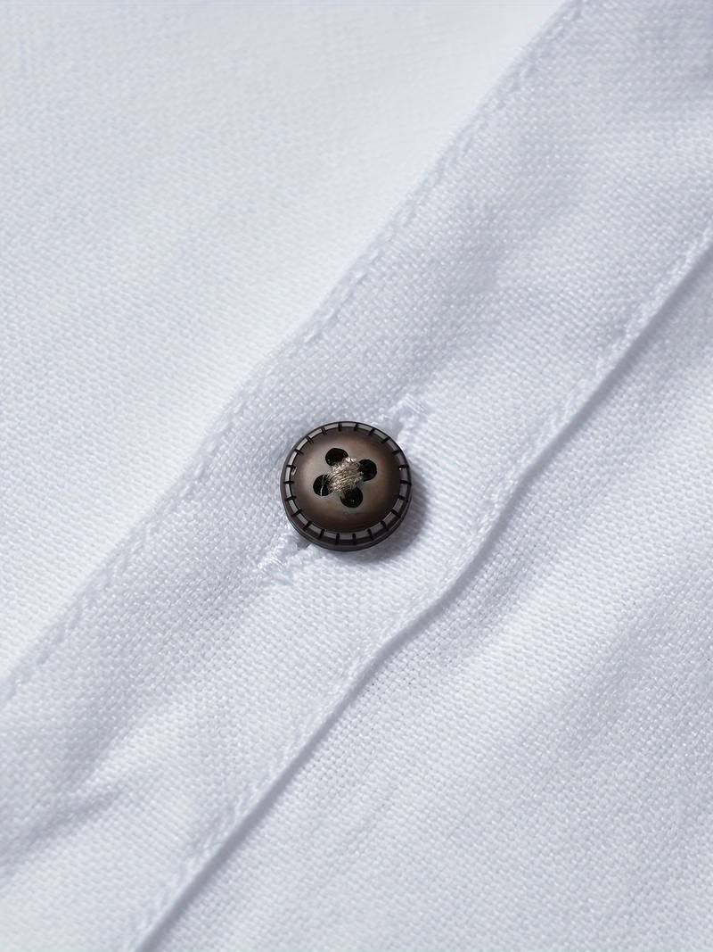 Nello | Herren Langarm Hemd | Stehkragen