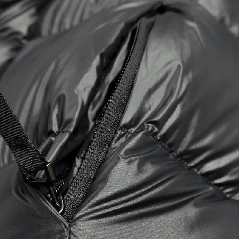 Meridith | Damen Lange Daunenjacke | Steppjacke Winter