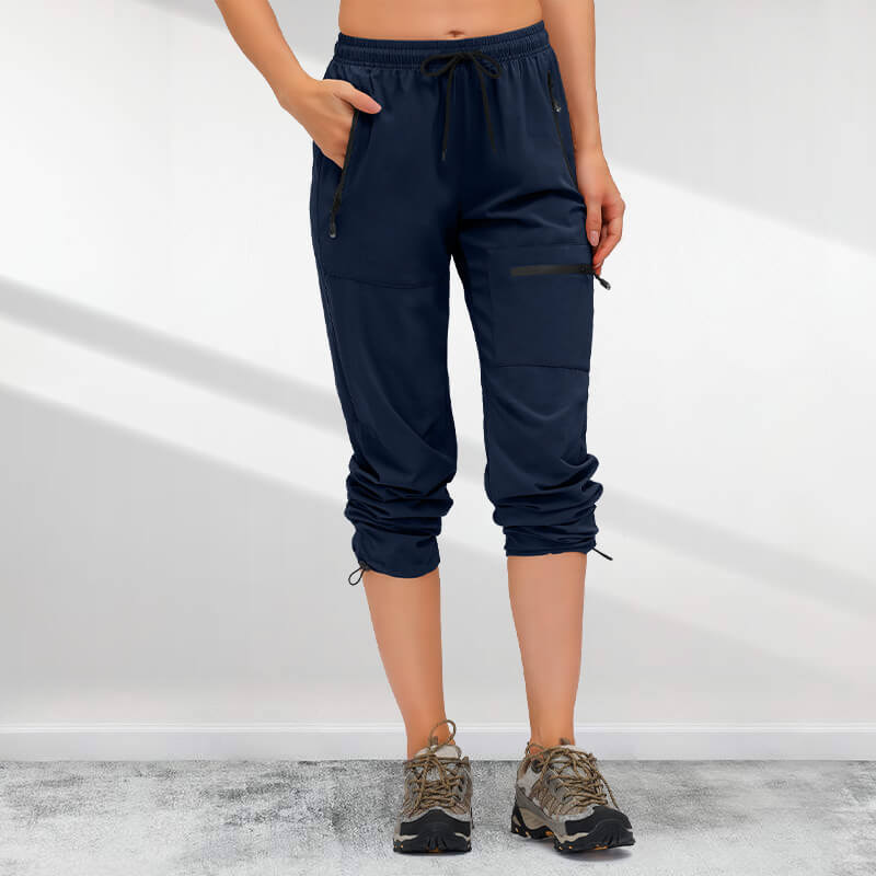 April | Damen Lange Jogginghose Blau | Trainingshose