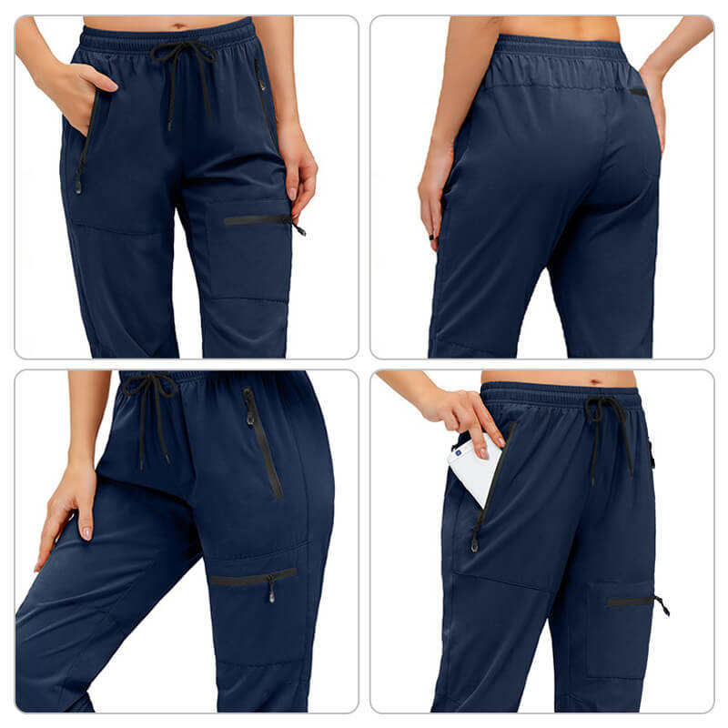 April | Damen Lange Jogginghose Blau | Trainingshose