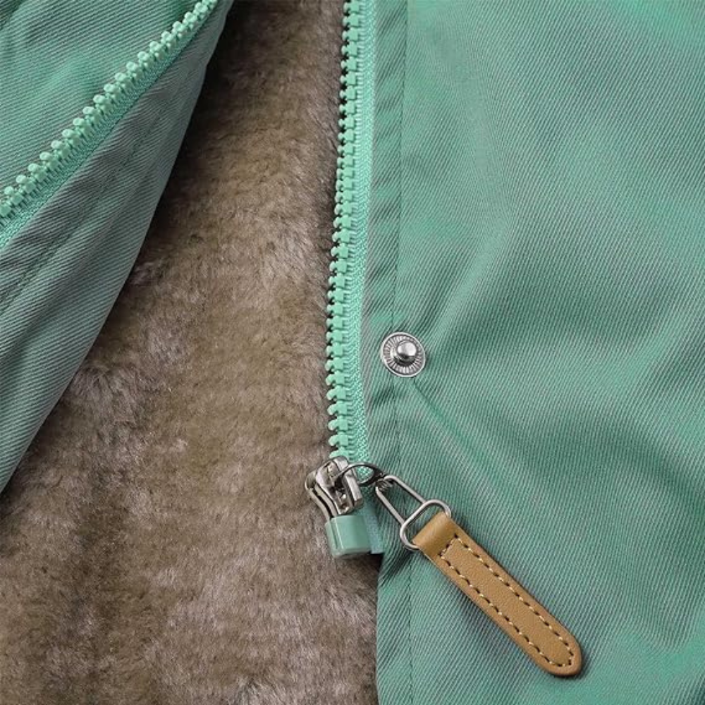 Jaymie | Damen Lange Winterjacke | Warme