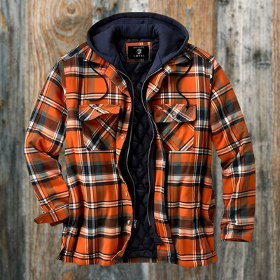 Legere gesteppte Flanelljacke für Männer - Michael